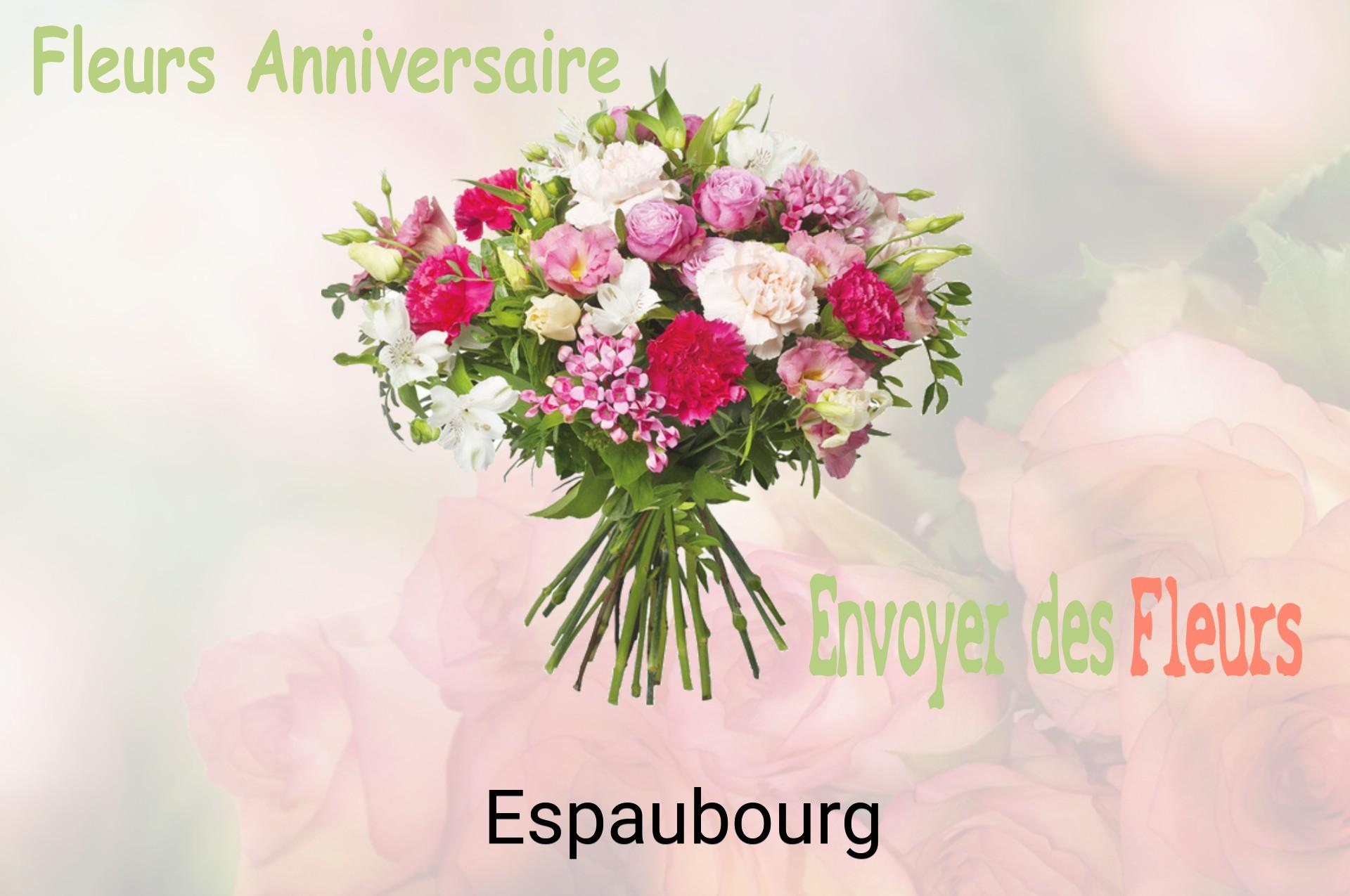 Bouquet de fleurs d’anniversaire livré à Espaubourg
